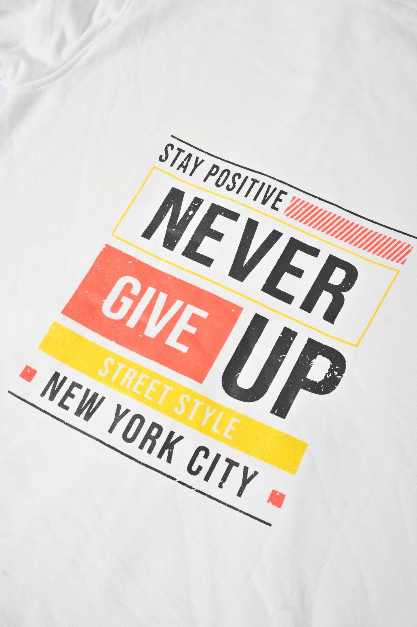 Polo Republica Men's New York Printed Terry Zipper Hoodie white