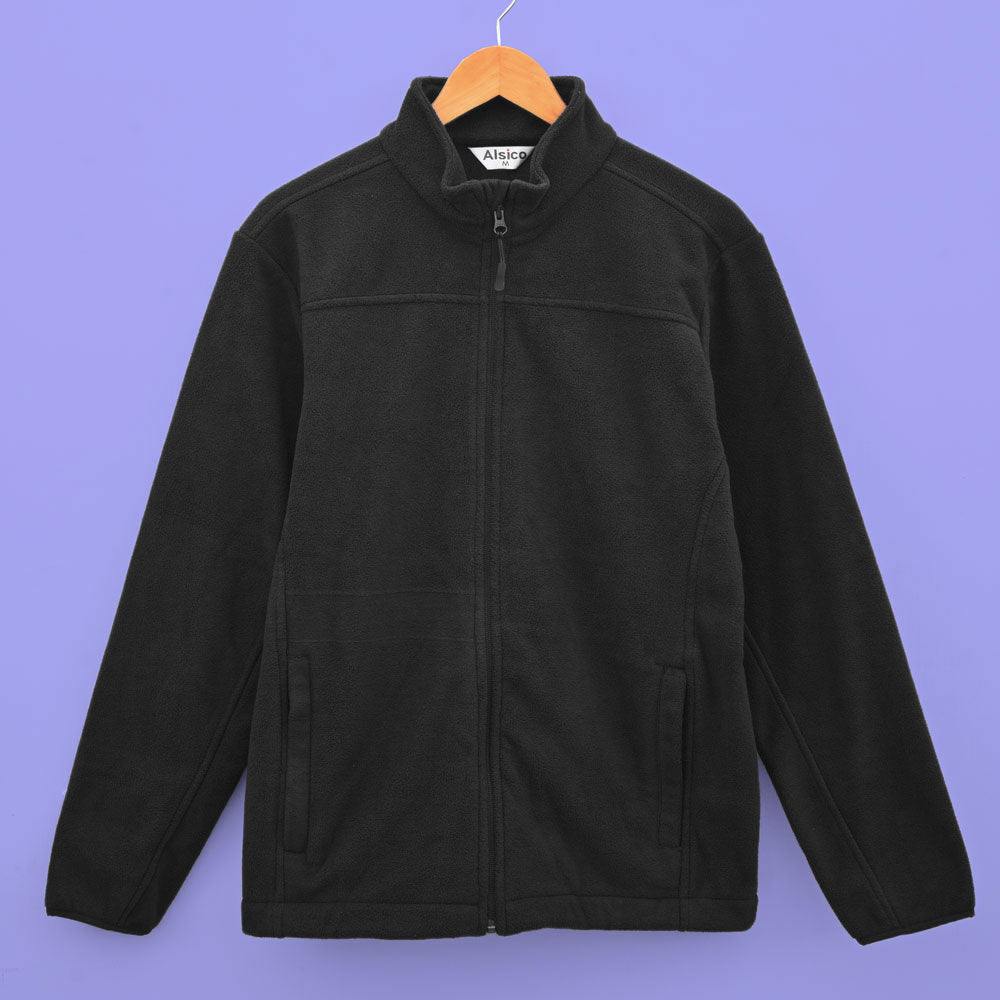Alsico Men's Polar Fleece Zipper Jacket