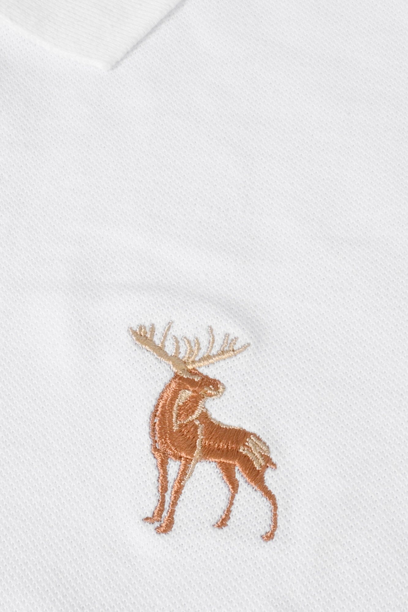 Polo Republica Men's Majestic Moose Embroidered Polo Shirt moose